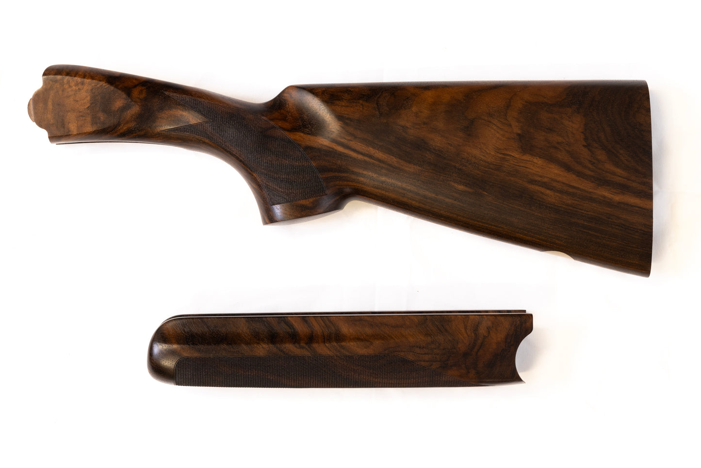 Beretta 682 Left Hand Sporting Wood Set | 12GA 1 ½" x 2 3/8" | SN#: 24B-0293