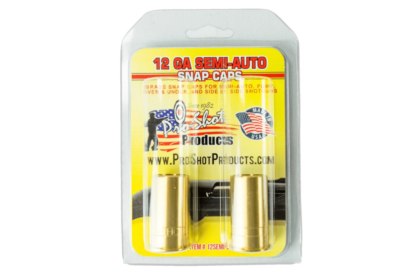 PRO SHOT ACCESSORIES | 12 GA SEMI-AUTO SNAP CAPS