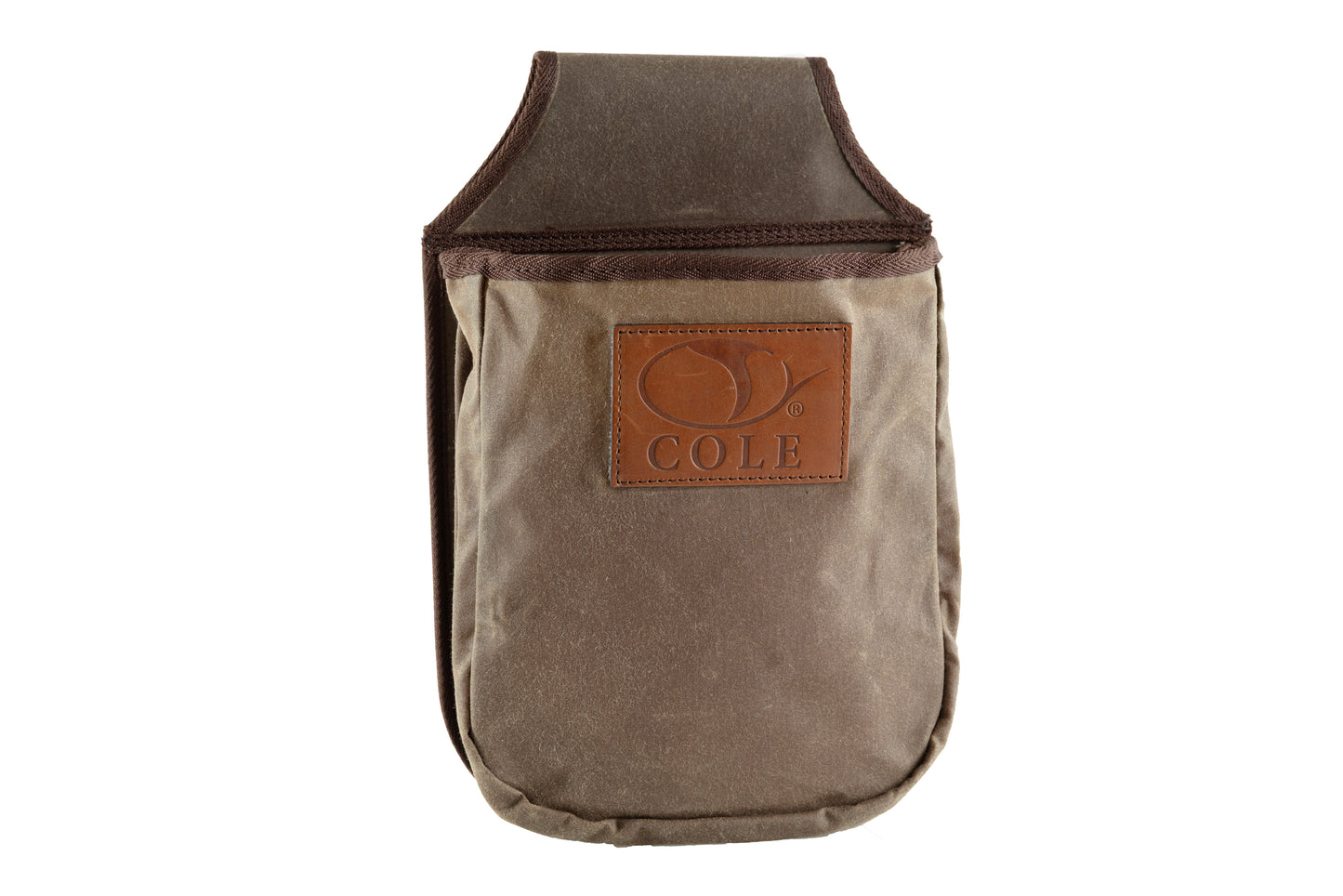 COLE SHELL POUCH | WAXED CANVAS SHELL POUCH | OLIVE