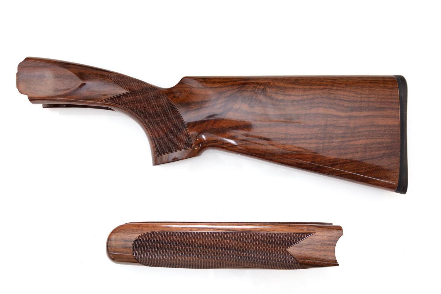 Zoli Flat Rib Sporting Woodset | 12GA 1 5/8" x 2 1/4" | FL-23051