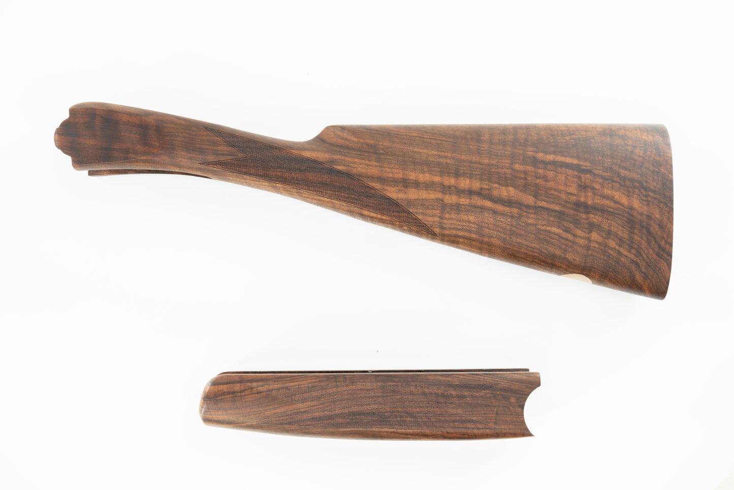Beretta 686/687 28GA Left Hand Straight Stock Field Wood Set | 1 3/8" by 2 1/8" | SN#: 25B-0081