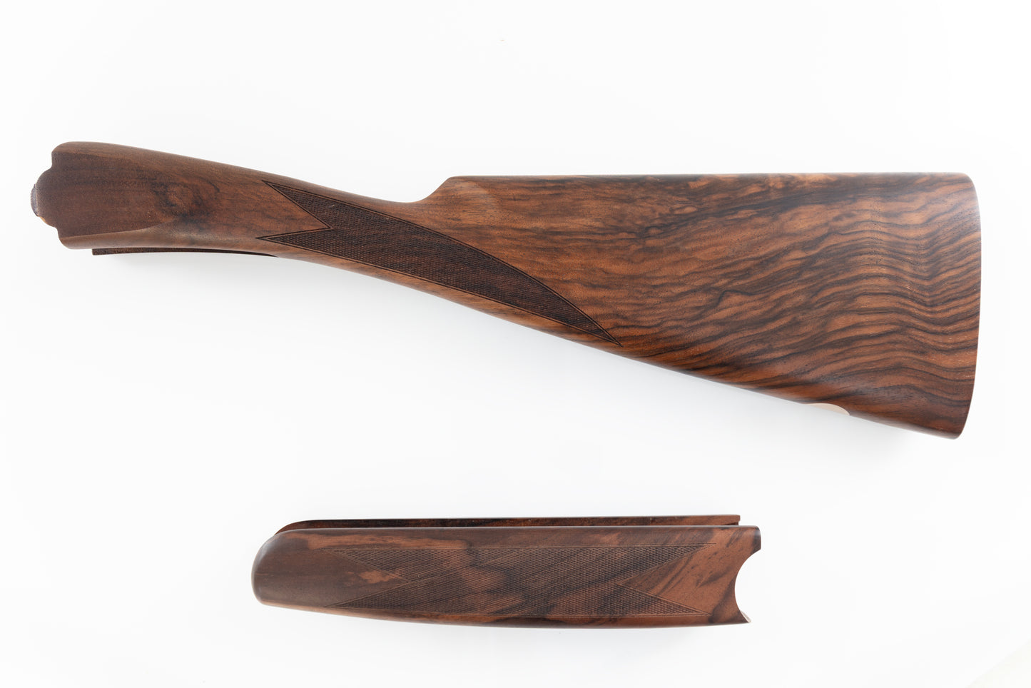 Beretta 686/687 20GA English Straight Stock Field Wood Set | 1 3/8" by 2 1/8" | SN#: 25B-0094