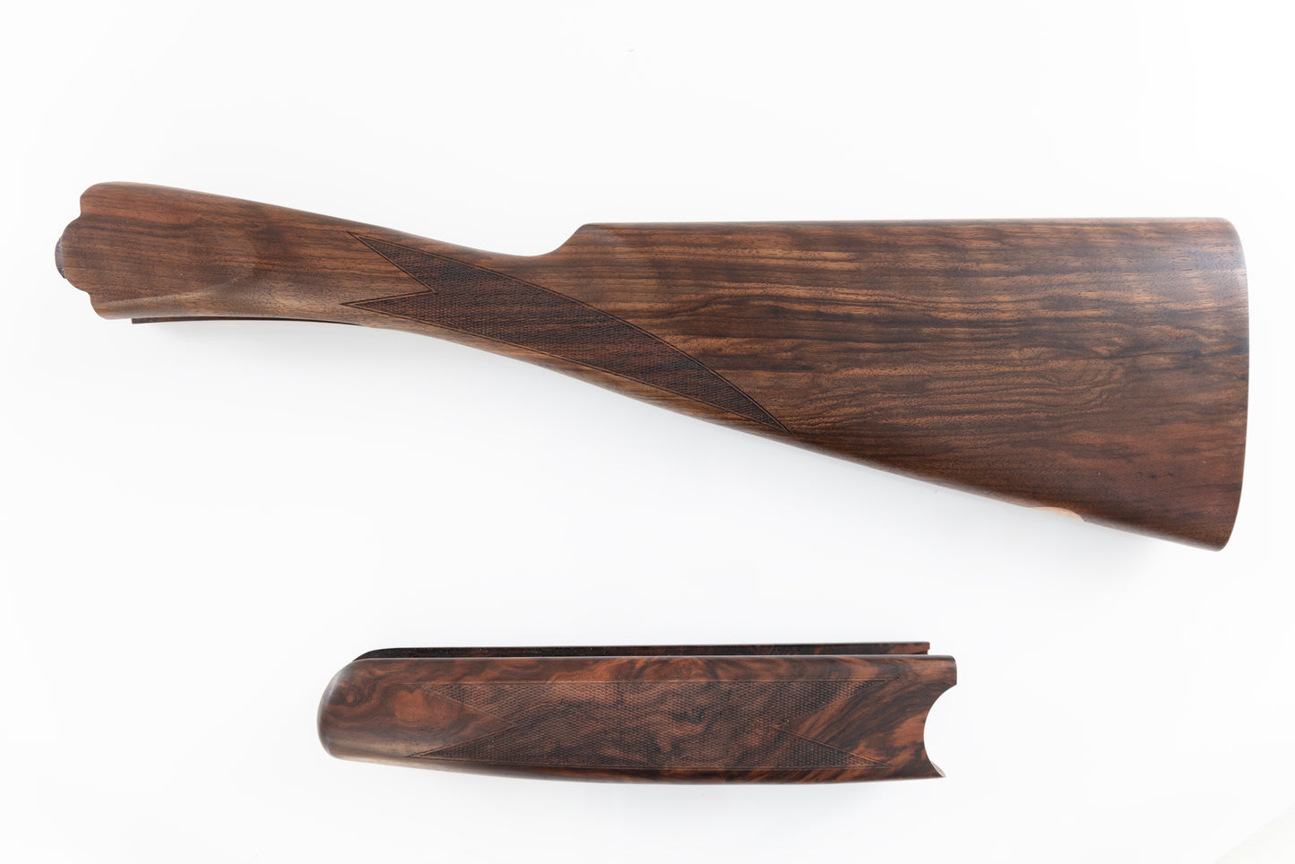 Beretta 686/687 20GA English Straight Stock Field Wood Set | 1 3/8" by 2 1/8" | SN#: 25B-0098