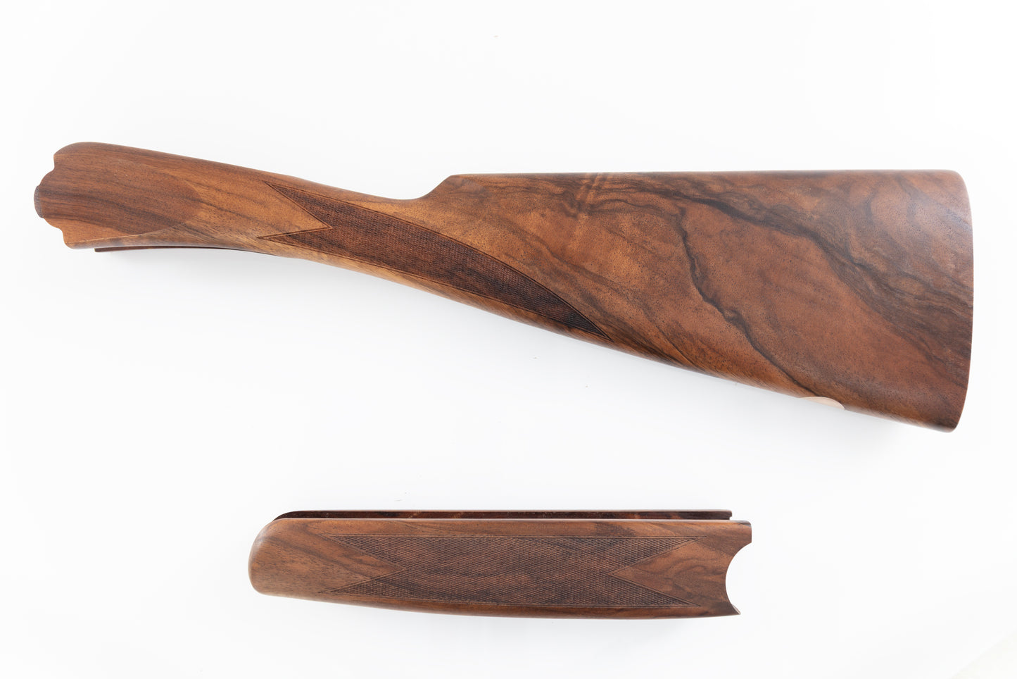 Beretta 686/687 28GA English Straight Stock Field Wood Set | 1 3/8" by 2 1/8" | SN#: 25B-0114