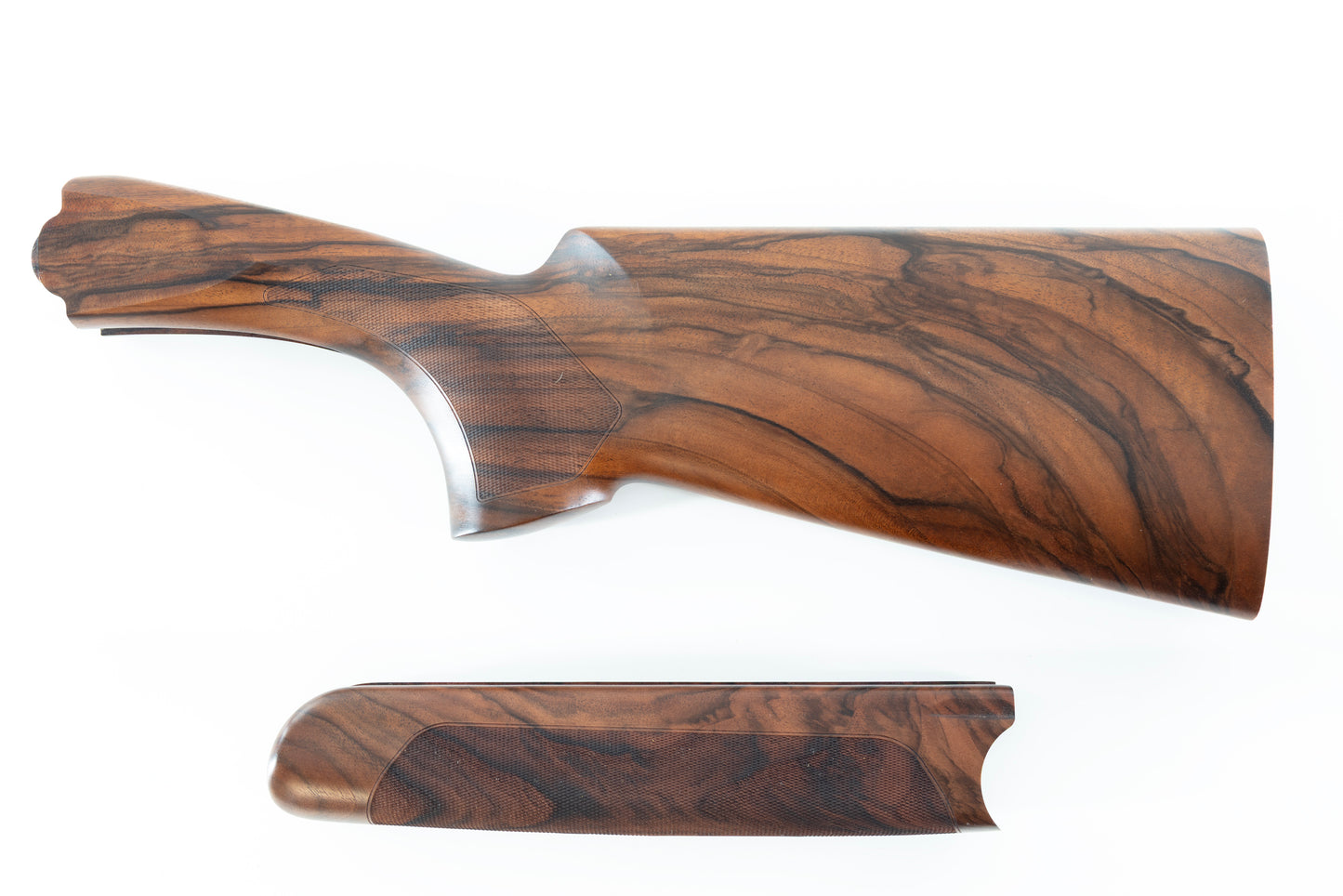 Beretta 688 Left Hand Sporting Wood Set |1 3/8" x 2" | SN#: 25B-0292