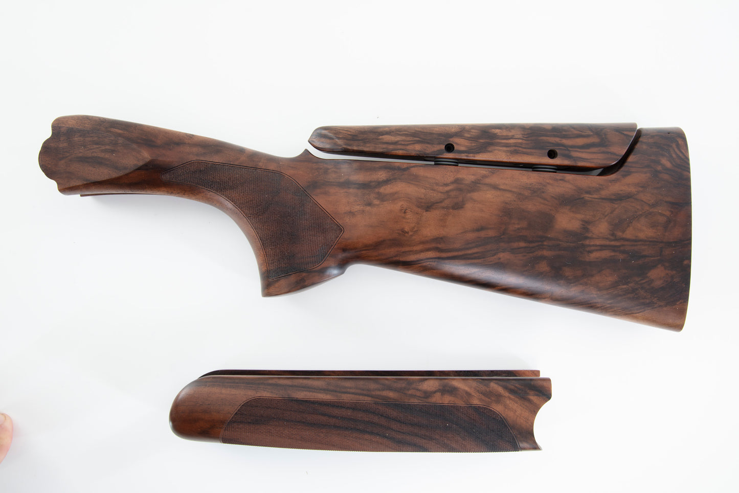 Beretta 688 12GA Left Hand Sporting Wood Set | 1 3/8" x 2 1/4" | SN#: 25B-0338