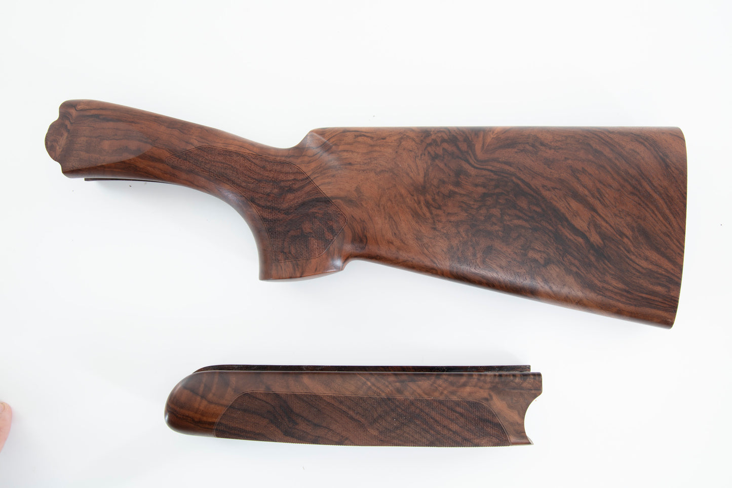 Beretta 688 12GA International Trap Wood Set | 1 3/8" x 1 3/4" | SN#: 25B-0339