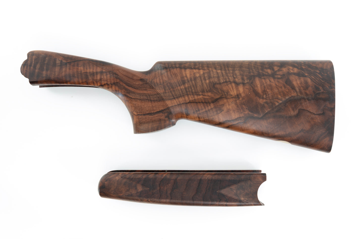 Beretta 686/687 20GA Sporting Wood Set | 1 1/2" x 2 3/8" | SN#: 25B-0317