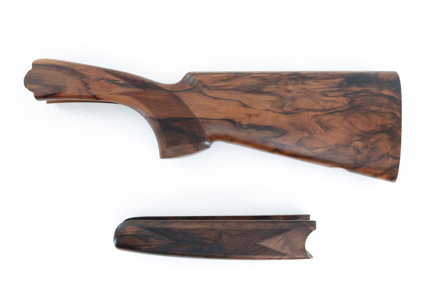 Beretta 686/687 20GA Sporting Wood Set | 1 1/2" x 2 3/8" | SN#: 25B-0322