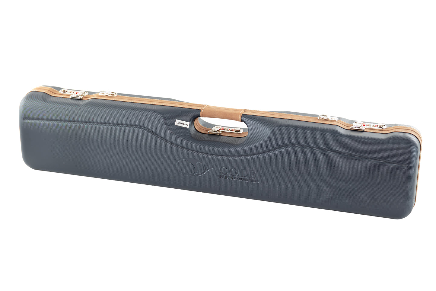 COLE EXCLUSIVE NEGRINI CASE | COLE SPORTING | 1 O&U/ FLAT RIB 32" BBL+ EXT. CHOKES | NAVY/TAN TRIM/NAV INT