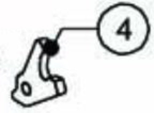 BERETTA PART | C5F471 | LOCKING LATCH CLAMPING LEVER 12 GA SILVER PIGEON | 4C7