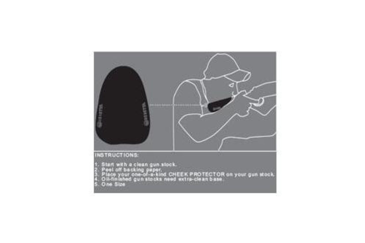 BERETTA - GEL-TEK CHEEK PROTECTOR