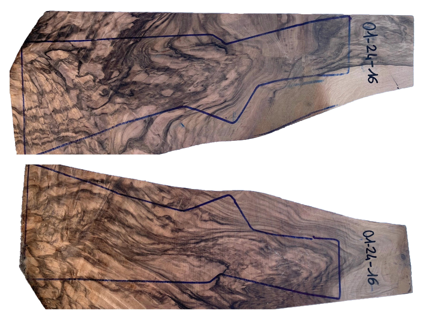 Wood Blank 01-24-16 Grade 5 - Suitable for Perazzi, Krieghoff, Beretta, Blaser, Zoli and More