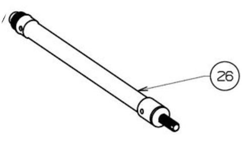 BERETTA PART | C87602 | TUBE ASSY LIGHT WIEGHT A300 OUTLANDER GA 12 | 3E7