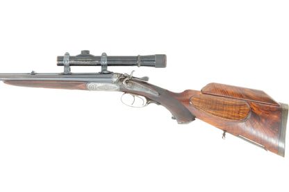 Pre-Owned Heinrich Scherping-Hannover Custom Double Rifle | 10.75x65R 26.5" | SN#: 2066