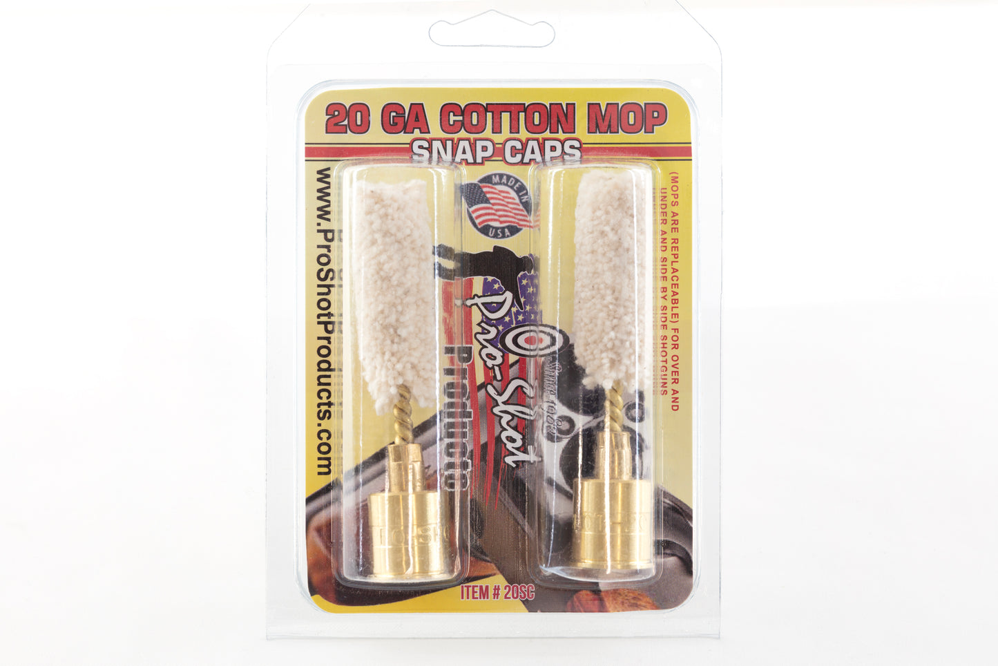 PRO SHOT CLEANING | SNAP CAPS WITH MOP