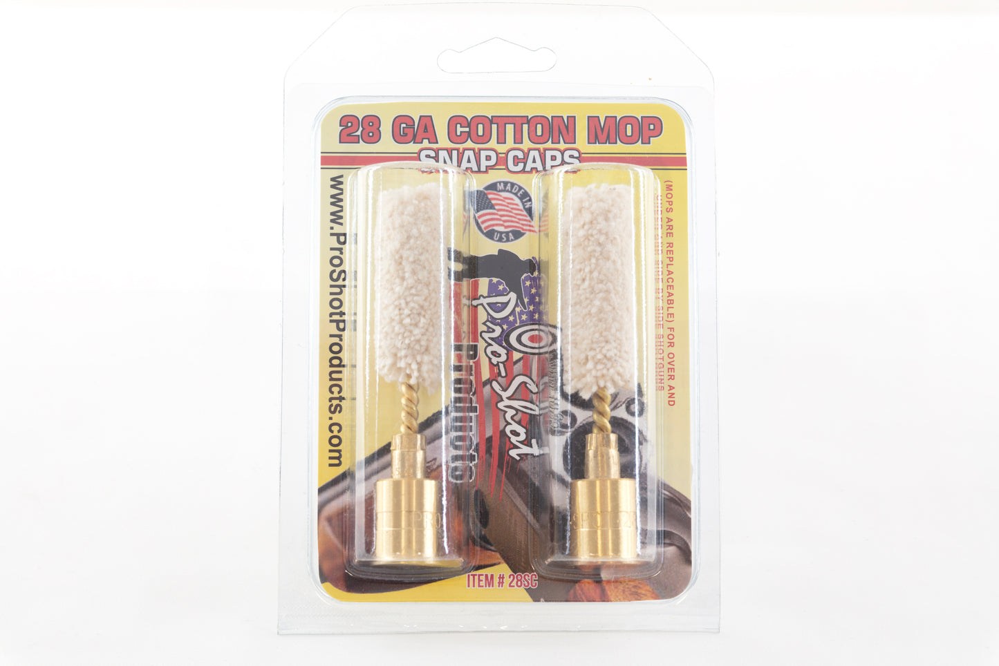 PRO SHOT CLEANING | SNAP CAPS WITH MOP