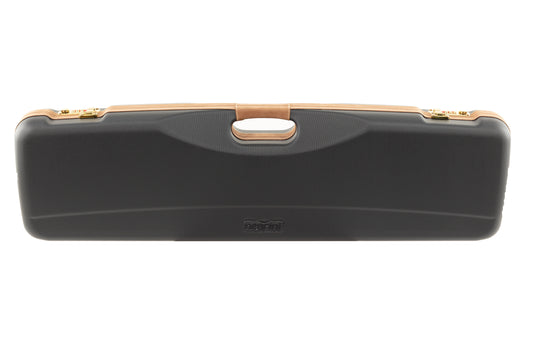 NEGRINI CASE | 1605 HUNTING | 1 O&U OR SXS / 1 LOW RIB BARREL UP TO 28" | NAVY / TAN LEATHER / NAVY