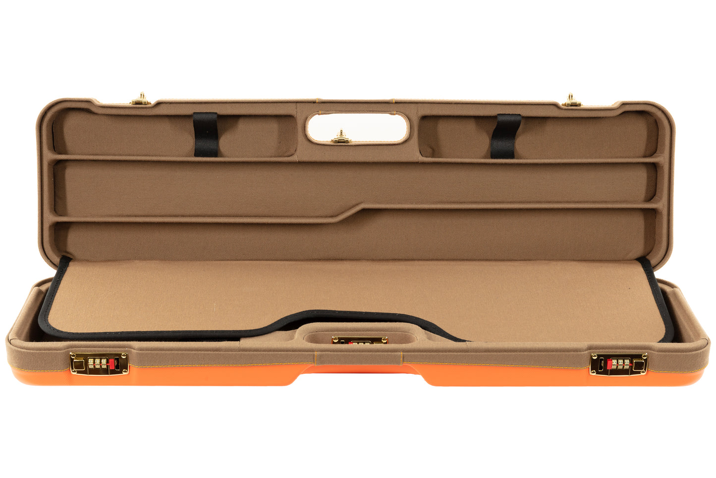NEGRINI CASE | 1621 UPLANDER | 1 O&U OR SXS / 2 LOW RIB BARRELS UP TO 30" | BLAZE / KHAKI