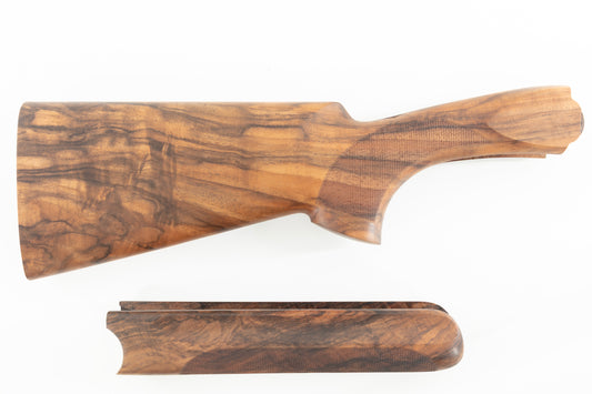 Beretta DT11 Sporting Beavertail Wood Set Left Hand | 1 1/2" by 2 3/8" | SN#: 25B-0035