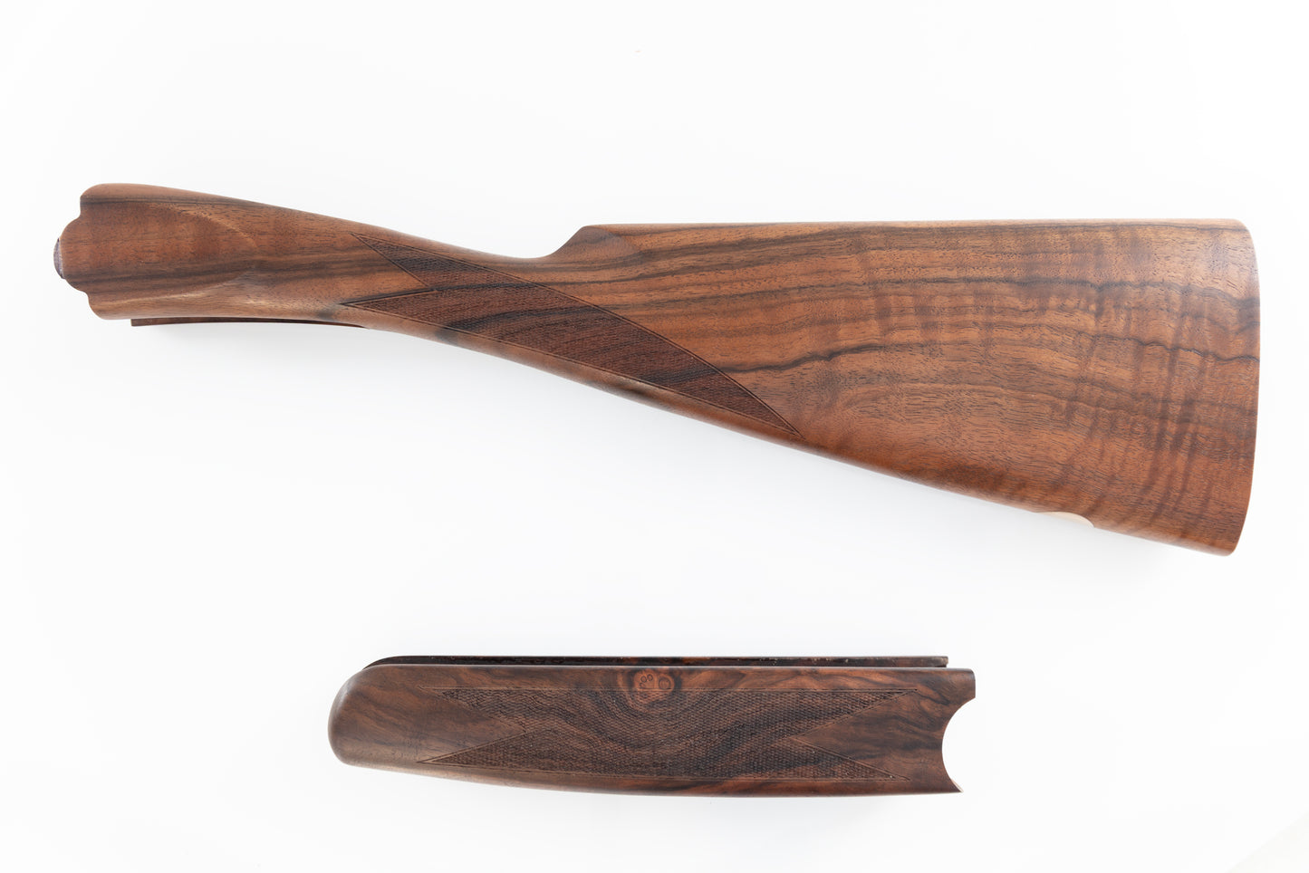 Beretta 686/687 20GA English Straight Stock Field Wood Set | 1 3/8" by 2 1/8" | SN#: 25B-0097