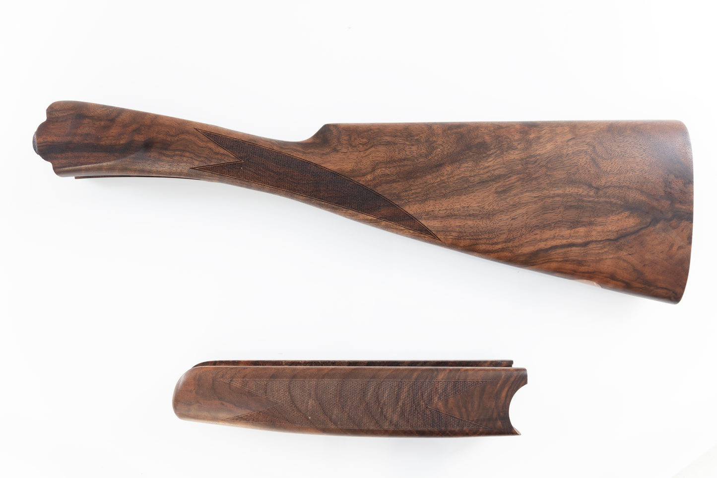 Beretta 686/687 20GA English Straight Stock Field Wood Set | 1 3/8" by 2 1/8" | SN#: 25B-0102