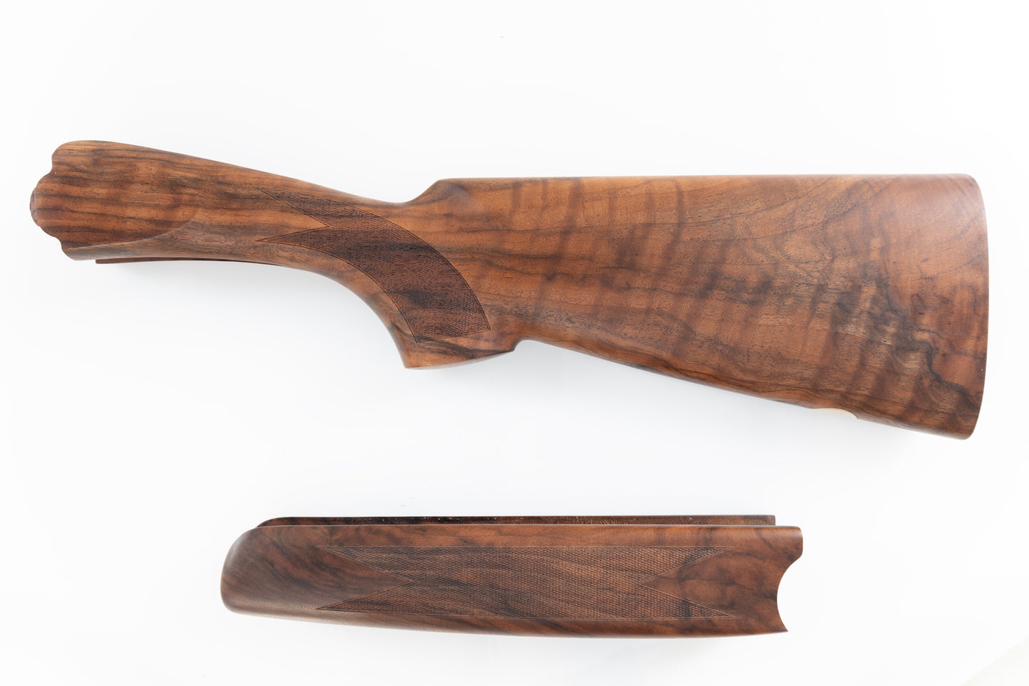 Beretta 686/687 12GA Field Wood Set | 1 1/2" by 2 1/4" | SN#: 25B-0111