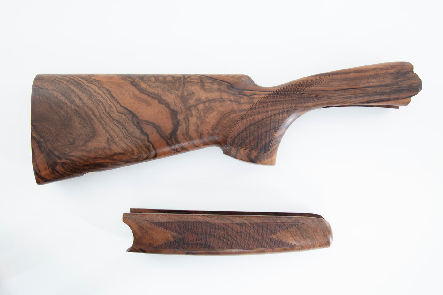 Beretta 686/687 20GA Left Hand Sporting Wood Set | 1 1/2" x 2 3/8" | SN#: 25B-0332