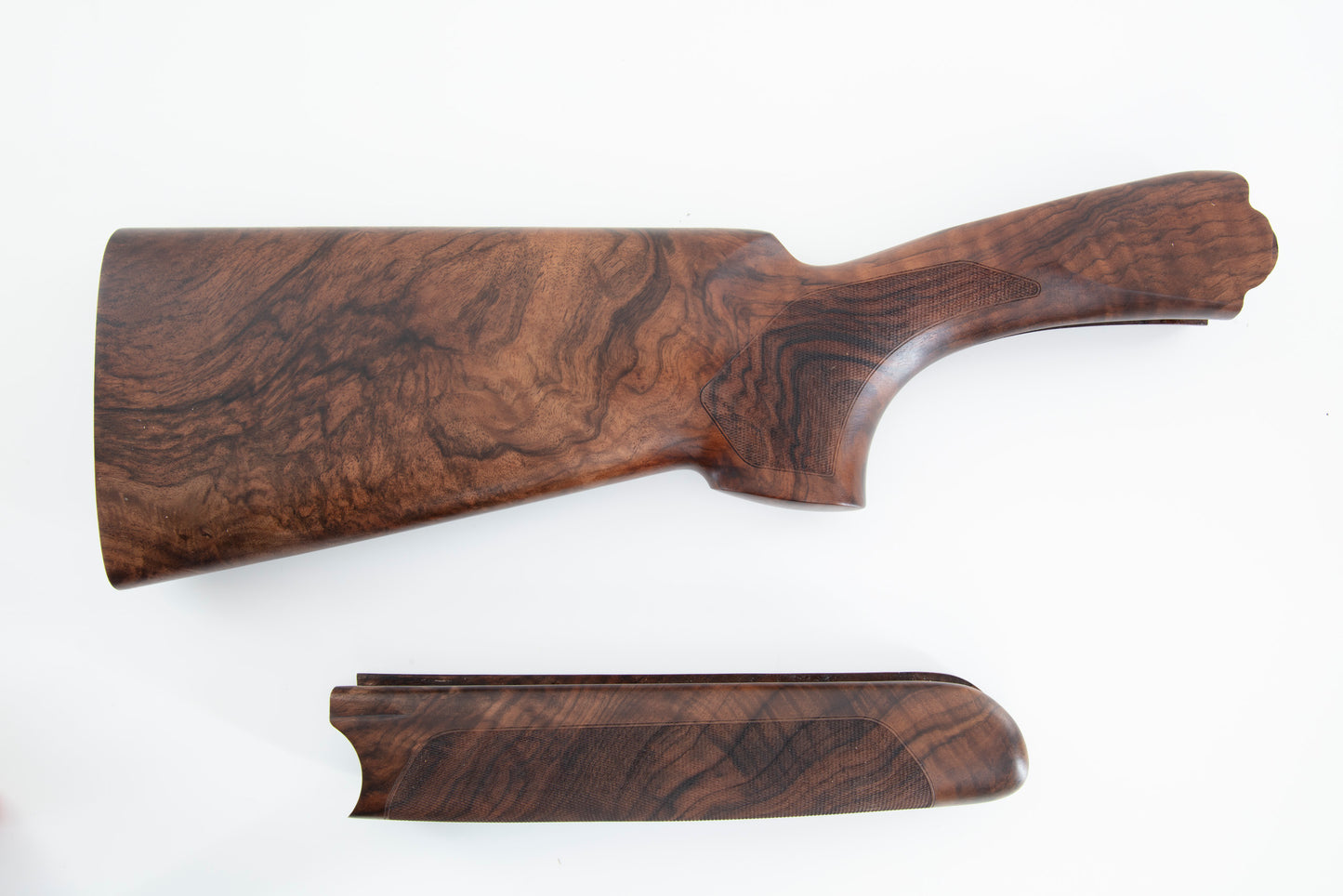 Beretta 688 12GA International Trap Wood Set | 1 3/8" x 1 3/4" | SN#: 25B-0339