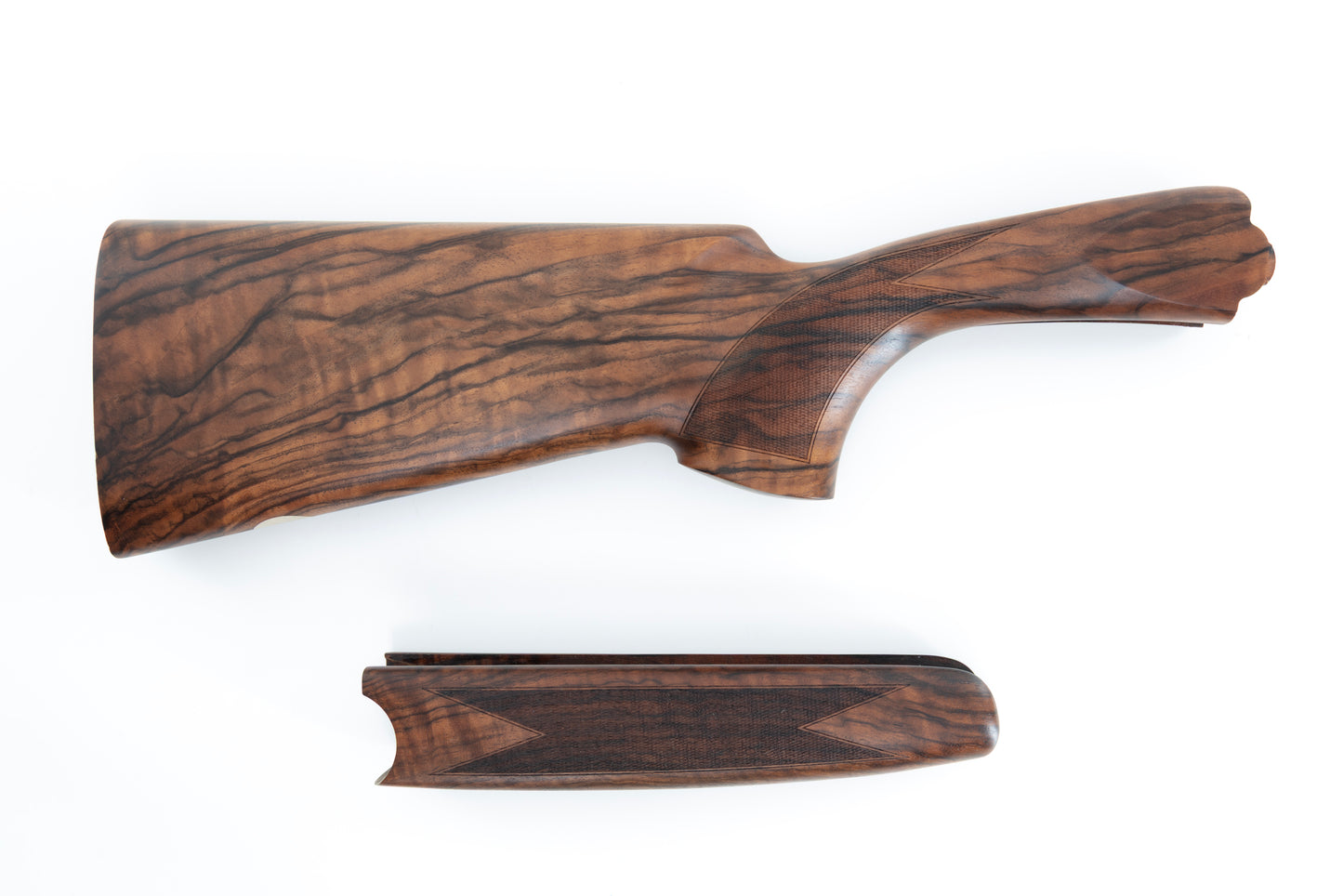 Beretta 686/687 20GA Sporting Wood Set | 1 1/2" x 2 3/8" | SN#: 25B-0318