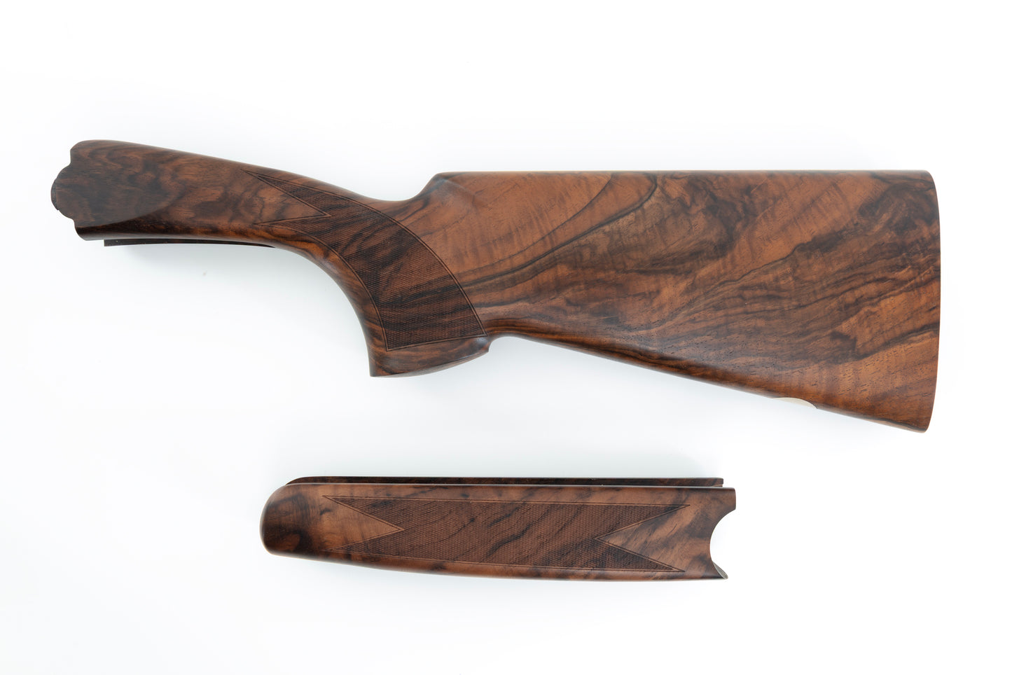 Beretta 686/687 20GA Sporting Wood Set | 1 1/2" x 2 3/8" | SN#: 25B-0319