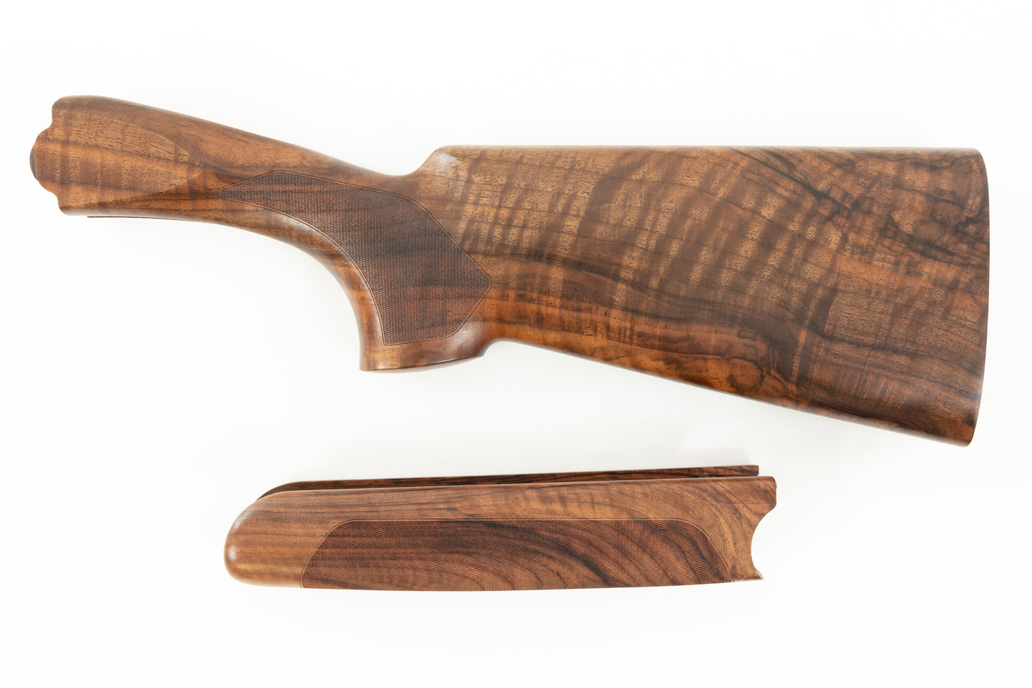 Beretta 688 12GA Left Hand International Trap Wood Set | 1 3/8" x 1 3/4" | SN#: WS260086