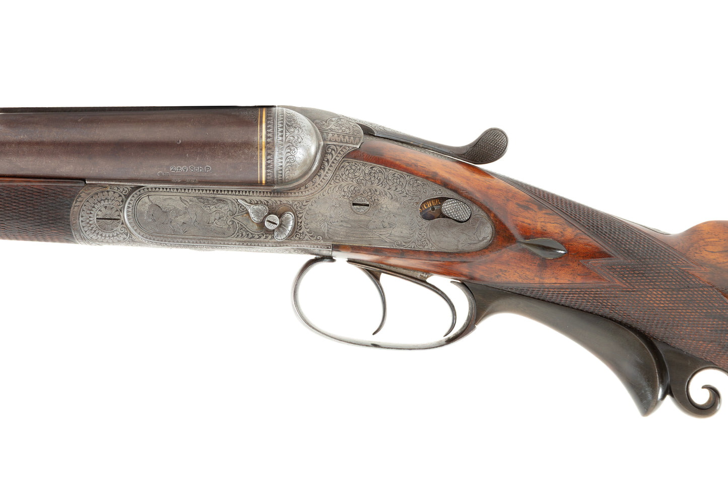 Pre-Owned J.J. Reeb Custom Sidelock Shotgun/Rifle Set | 12GA 29.5" | 11.15x60R 27" | SN#: 606 - 2127