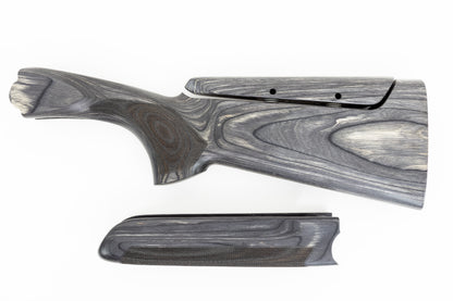 Beretta 694 Left Hand Black Laminate Sporting Wood Sets | 1 3/8" x 2 1/4"