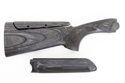 Beretta 694 Black Laminate Sporting Wood Sets | 1 3/8" x 2 1/4"