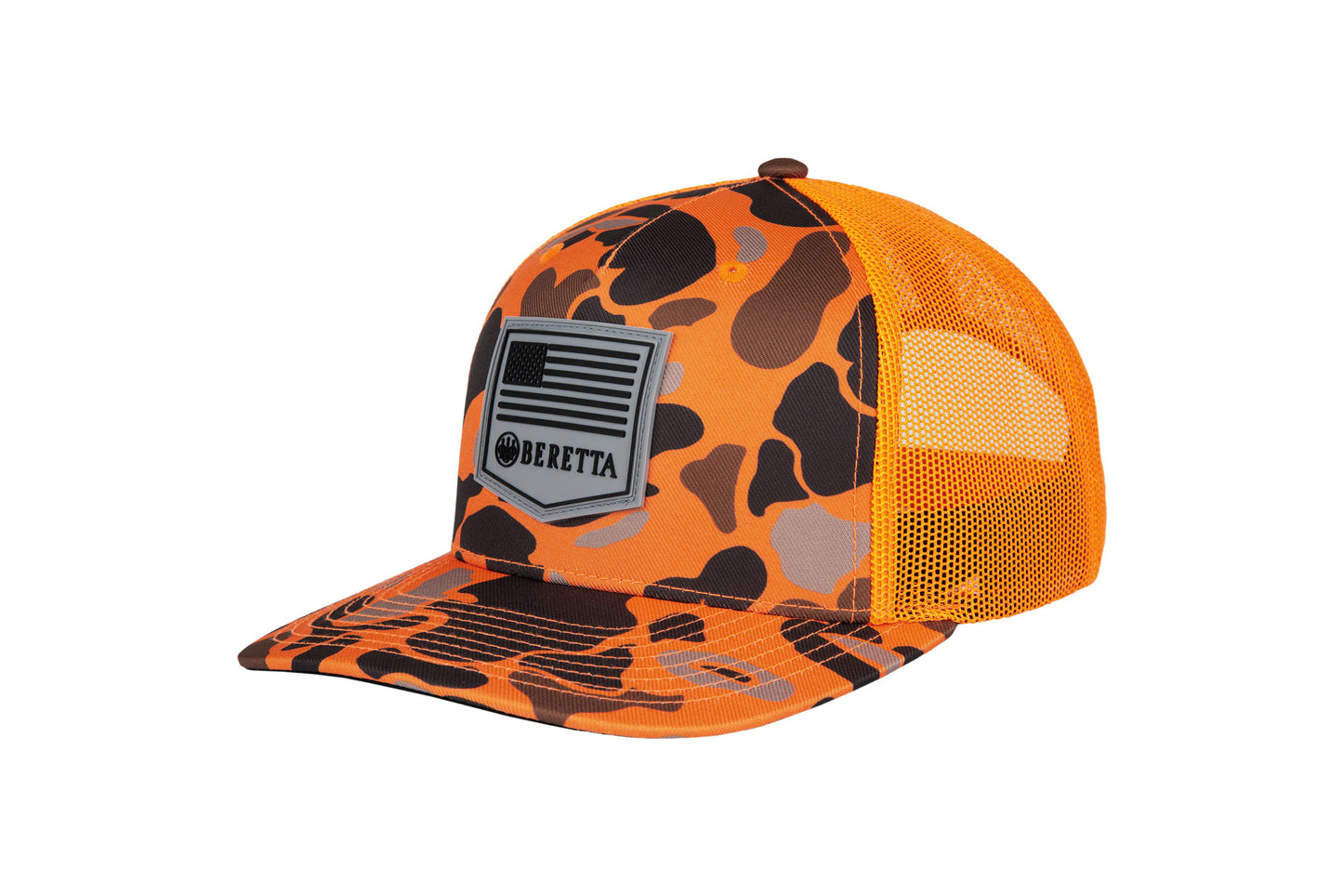 BERETTA APPAREL | PM TRUCKER BLAZE DUCK CAMO HAT