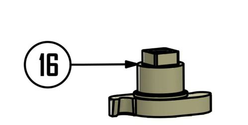 BERETTA PART | C55208 | TOP LEVER PIN DT11 | 1A3