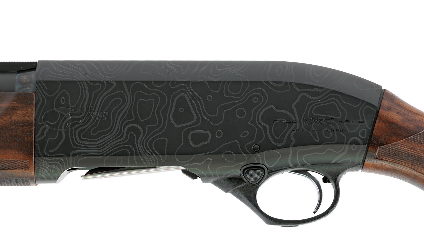 Cole Pro Graphite Black Topographic Beretta A400 XCEL Sporting Shotgun | 12GA 30" | SN#: MA072280