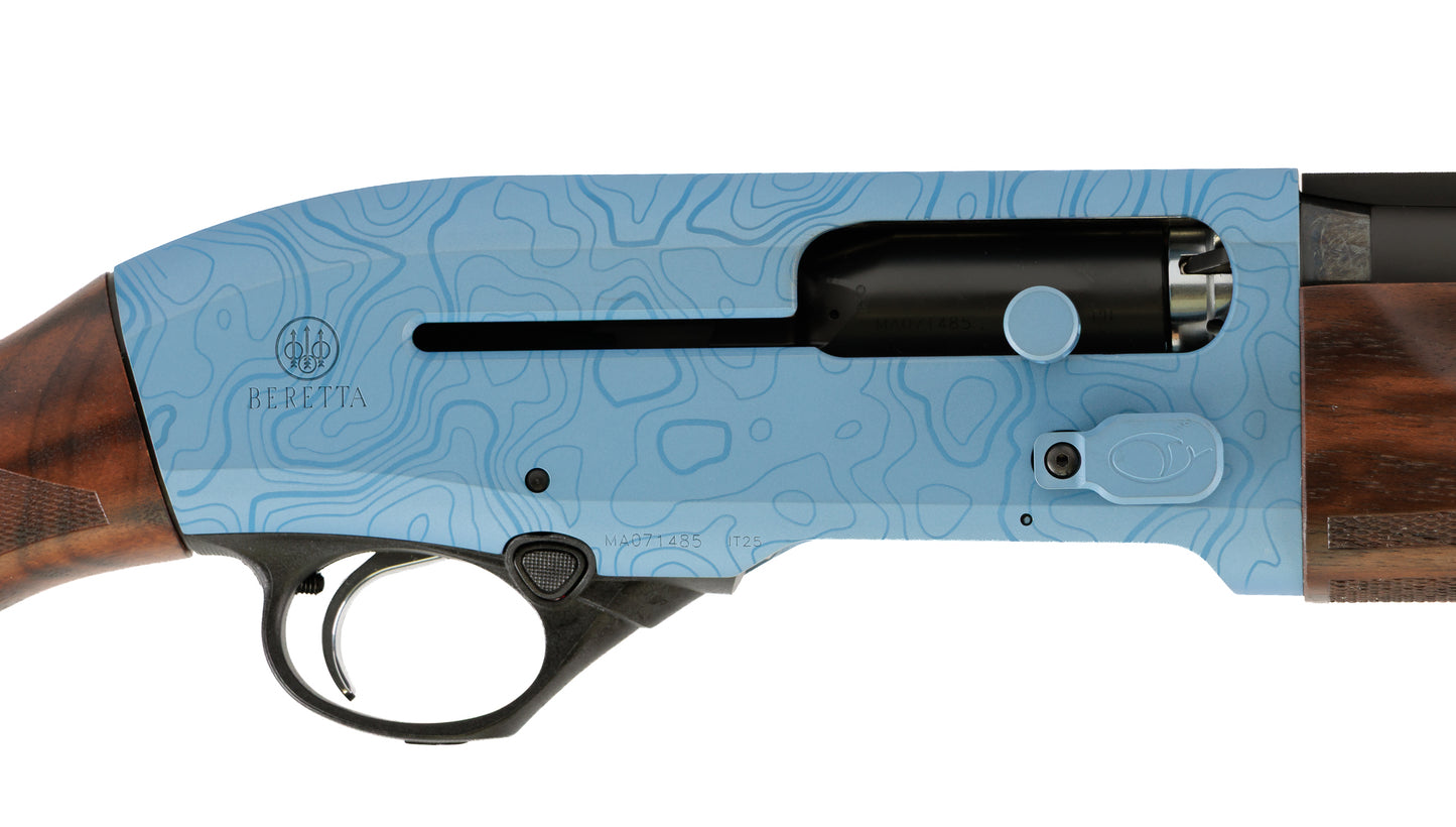 Cole Pro Topographical Polar Blue Beretta A400 XCEL Sporting Shotgun | 12GA 30" | SN#MA071485