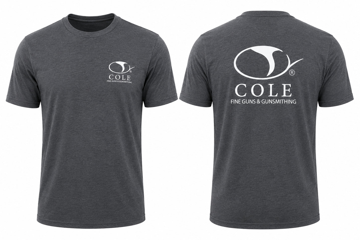 COLE APPAREL | CONCERT SHORT SLEEVE T- SHIRT | CHARCOAL HEATHERED
