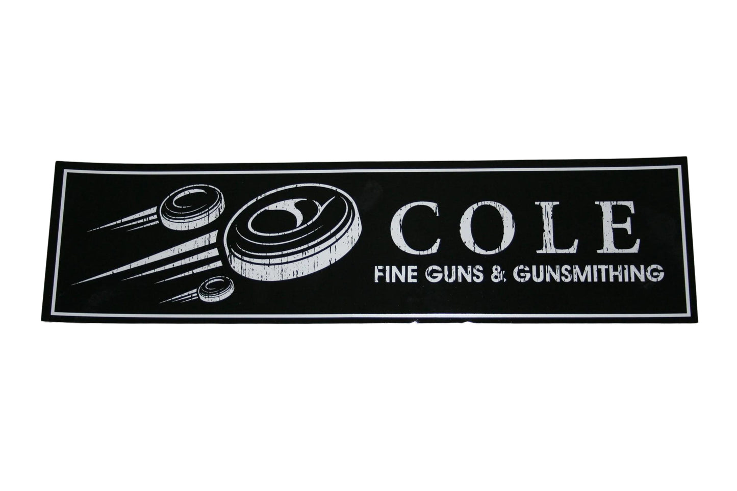 Cole Gunsmithing Bumper Sticker