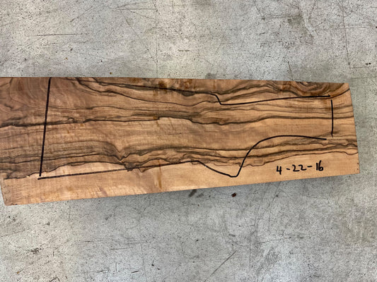 Wood Blank IT-22016 Grade 4Suitable for Perazzi, Krieghoff, Beretta, Blaser, Zoli and More